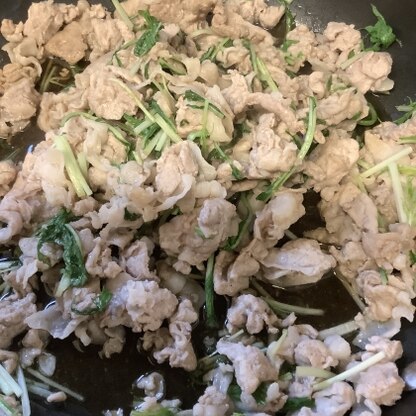 水菜をたくさんいただいたので作りました。簡単に美味しくできよかったです。